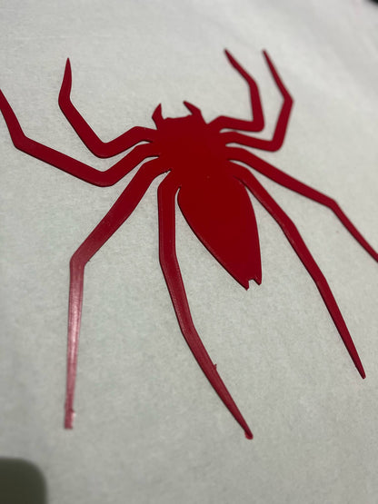 Rubber Raimi Spiderman 2 Red Back Spider Symbol